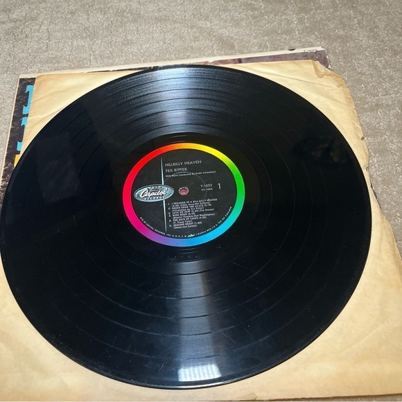 Text Ritter-Hillbilly Heaven- vintage vinyl record from 1961 - Picture 8 of 9